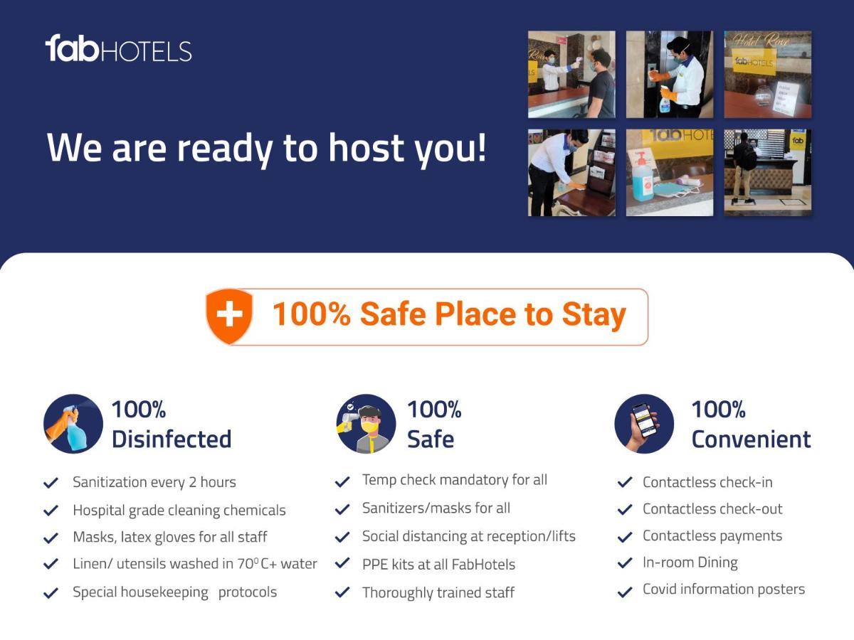 Fabhotel Frazer Suites - Nr Bangalore Cantt Railway Station Екстер'єр фото
